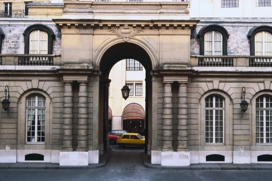 The United States chief of mission residence in Paris, 1979
